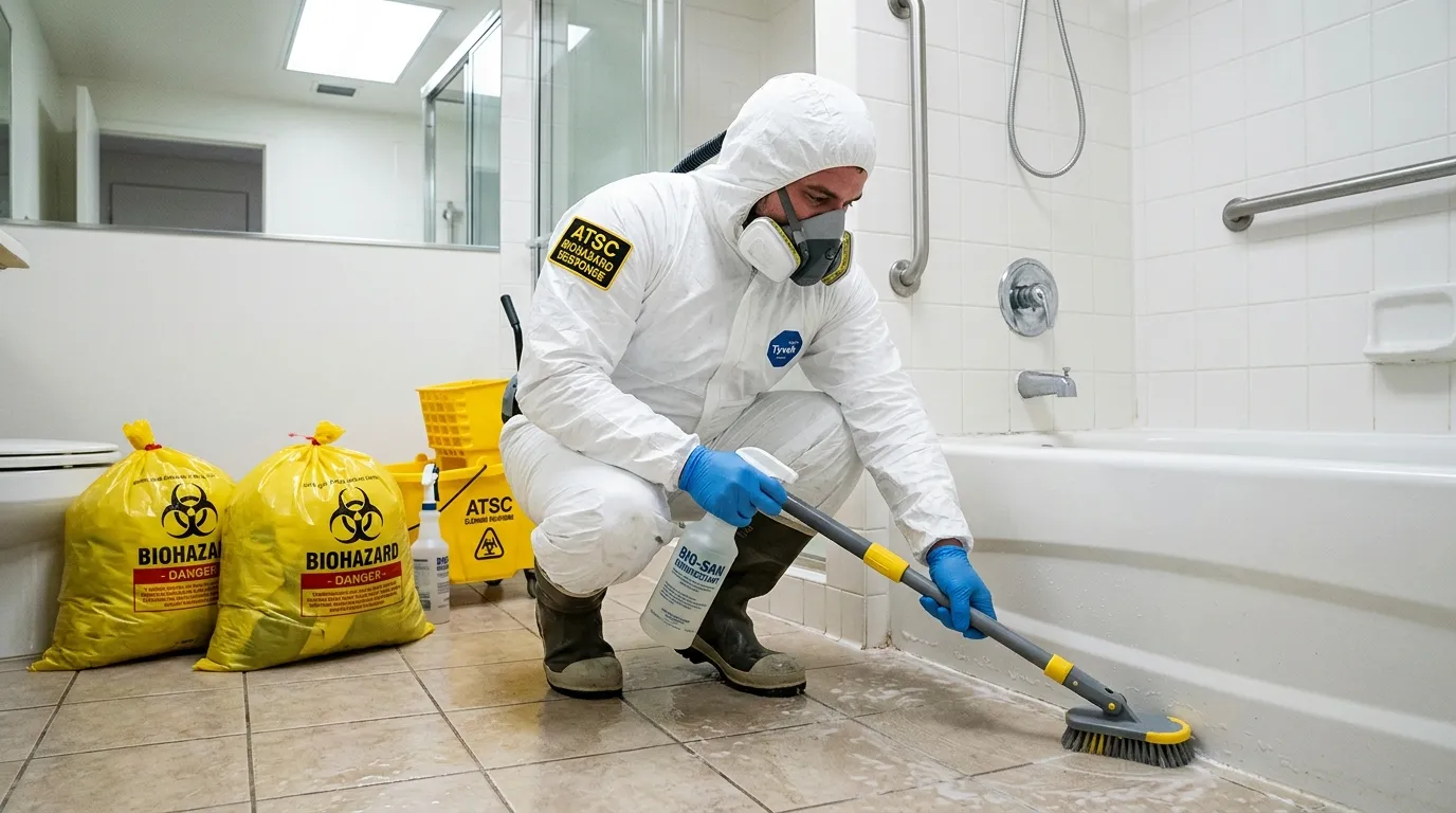 Decontamination equipment deployed for Blood Cleanup in Coweta